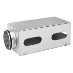 Kermi x - well r�partiteur / collecteur dn 125, 5 voies, pour conduit d'air 132x52 - y2201075013k