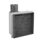Limodor caisson d'encastrement compact - k - d refoulement lat�ral nw80