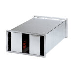 Silencieux de gaine ksp 28 / 14  lamelles, pour gaines 600 x 300