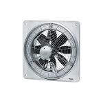 Ventilateur mural axial dzq 40 / 2 b, plaque murale carre, courant triphas, dn400 de maico - 0083. ...