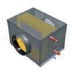 S&p ba - af 400 r - batterie de refroidissement  eau froide, dn400, droite - 5407028000