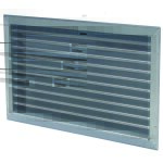 S&p iwg - 315 - grille pare - pluie, rectangulaire - 8070402155