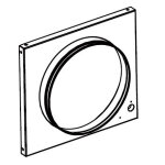 S&p kit ic / oc he 21 h - collerette de raccordement de panneau, horizontale, dn400, colis de 2 - 5407068800 ...