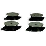 S&p pavz - 100 sh 75 - jeu de plots antivibratoires (4 p. ), compression - 5130863400