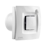 S&p silent dual - 200 - extracteur d'air pour petits locaux, avec hygrostat et dtecteur de mouvement ...