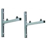 S&p wks - 640 - kit de consoles murales, galvanisé, lot de 2 pièces - l012133301 S&p wks - 640 - kit de consoles murales, galvanisé, lot de 2 pièces - l012133301