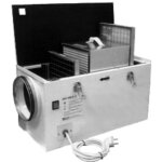 Pluggit filtre anti - allergnes dn160 (mamelon) avec filtre  pollen lectrostatique f7 - af400