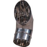 Pluggit coude dn150, air extrait acier inoxydable - ltbo150eg Pluggit coude dn150, air extrait acier inoxydable - ltbo150eg