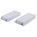Pluggit filtre iso coarse 65% / epm1 55% pour ac200, pluggorifi (1 pc = 2 filtres) - acg4f7 - 200 - 1 ...
