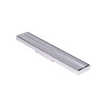 Pluggit bouche de soufflage � division centrale, acier inoxydable ou pour rev�tement de sol int�gr� - ...