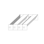 Limodor silencieux mll - sd / 4 pour botier d'encastrement srie mll - ze - rfrence usine : 96304