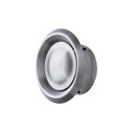 Soupape � disque en acier inoxydable tm - v2a 10 pour soufflage et reprise, dn100 de maico - 0151. 0374 ...