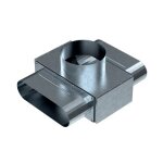 Raccord de transition de 4 ovales vers rond pour d drso4 - a30 / a40 de aereco - 530844