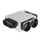 Caisson de distribution ck150 4 x dn90 comfocube avec curseurs de fixation inclus, acier galvanisé, zehnder ... Caisson de distribution ck150 4 x dn90 comfocube avec curseurs de fixation inclus, acier galvanisé, zehnder ...