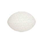 Abat - jour blanc en papier 58xh41cm