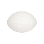 Abat - jour blanc en papier 58xh41cm