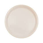 Assiette creuse blanc en terre cuite 22xh1, 9cm