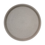 Assiette gris en terre cuite �27xh1, 9cm
