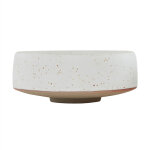 Bol blanc en grs 20xh8, 5cm