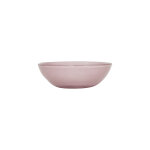 Bol rose en verre �15xh5cm