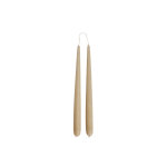 Bougies marron en paraffine Ø2, 2xh28cm Bougies marron en paraffine Ø2, 2xh28cm