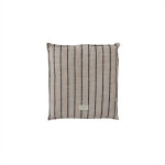 Coussin d'ext�rieur gris en polyester recycl� h42x42cm