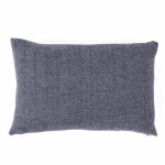 Coussin kata gris en nylon et en acrylique 40x60cm