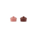 Couvercle enfant marron en silicone �6, 5xh5cm