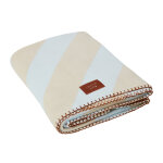 Couverture pour chien bleu en polester h180x205cm