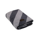 Couverture pour chien noir en polester h120x160cm