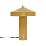 Lampe jaune en mtal 30xh41cm