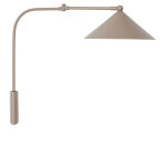 Lampe marron en mtal h51x60x27cm