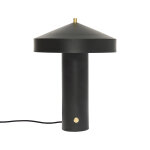 Lampe noir en m�tal �30xh41cm