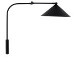 Lampe noir en métal h51x60x27cm Lampe noir en métal h51x60x27cm