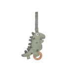 Mobile musical vert en coton h24x17x6cm