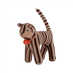 Peluche rose en coton et polyester h26, 5x30x10cm Peluche rose en coton et polyester h26, 5x30x10cm