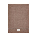 Plaid marron en laine et en alpaga h180x130cm Plaid marron en laine et en alpaga h180x130cm