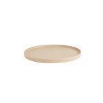 Plateau blanc en gr�s �36, 5xh2, 5cm