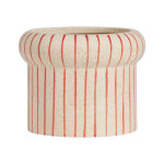 Pot de fleurs rose en grs 27, 5xh22cm