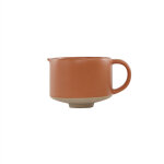 Pot � lait marron en gr�s h7, 3x12x9cm