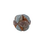 Puzzle bleu en coton organique 16cm