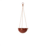 Rangement suspendu rouge en m�tal �20xh61cm