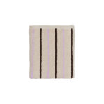 Serviette de bain rose en coton organique h60x40cm