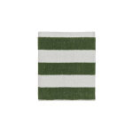 Serviette de bain vert en coton organique h60x40cm