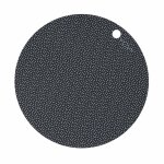 Sets de table gris en silicone 38xh0, 15cm