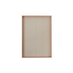 Tableau d'affichage beige en bois h78x55x5cm