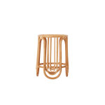 Tabouret rainbo en rotin 32xh44cm
