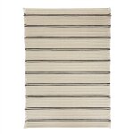 Tapis blanc en laine 200x146cm