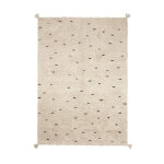 Tapis blanc en laine 300x240cm Tapis blanc en laine 300x240cm