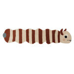 Tapis enfant leo larva marron en laine et en coton h40x180cm Tapis enfant leo larva marron en laine et en coton h40x180cm